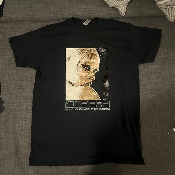 Cobrah Succubus World Tour 2024 Concert Tour TShirt NWOT - Picture 1 of 3
